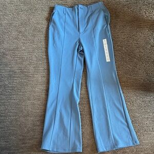 Women’s Tailored Light Blue Flare Pants